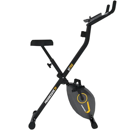Bicicleta fitness pliabila PROGRESSIVE XF700, volanta 1.5 kg, Bluetooth, greutate maxima utiliator 110 kg